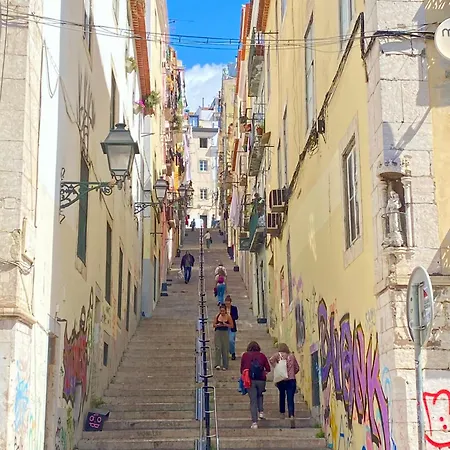 Portuguese Classic Flat At Historic Center *